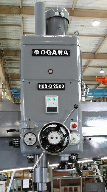 小川鉄工 HOR-D2500型 ラジアルボール盤 ユーズドマシン 中古機械